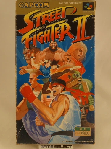 STREET FIGHTER II THE WORLD WARRIOR 2 NINTENDO SUPER FAMICOM SNES JAP JP SHVC-S2