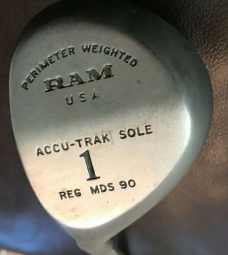 Ram Accubar Metal Wood 1 Previously Enjoyed. Steel Shaft. Driver Left Hand - Picture 3 of 5