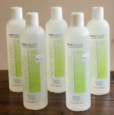 5 Face Values Lovely Curls Shampoo 12 oz Salon Formula Compare Deva Low Poo NEW