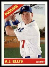 2015 Topps Heritage A.J. Ellis #171 Los Angeles Dodgers