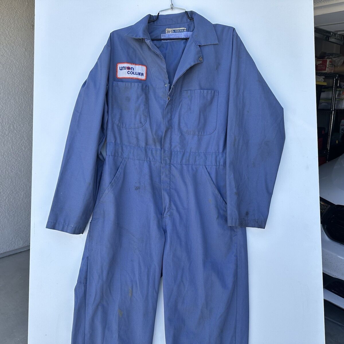 Vintage Work Wear Corporation Jump Suit 38 Garage Coveralls Vintage Work Wear Corporation Jump Suit 38 Garage Coveralls