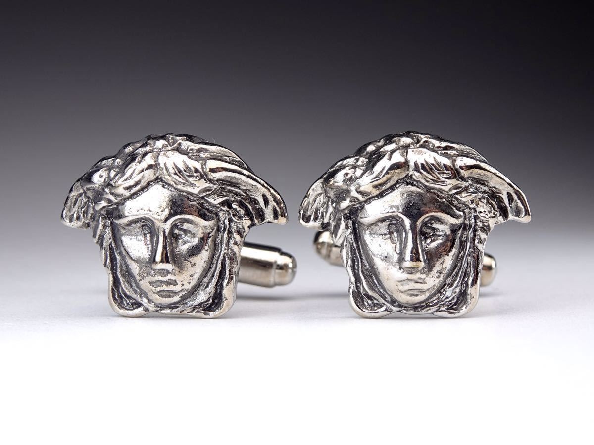 Versace Medusa Silver Cufflinks New | eBay Versace Medusa Silver Cufflinks New | eBay