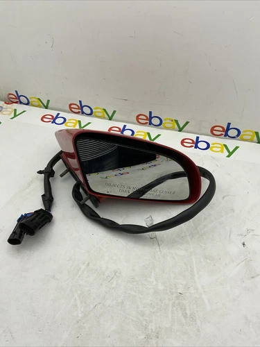 88-96 Chevy C4 Corvette Passenger Power/Heated Door Mirror (Torch Red) Genuine