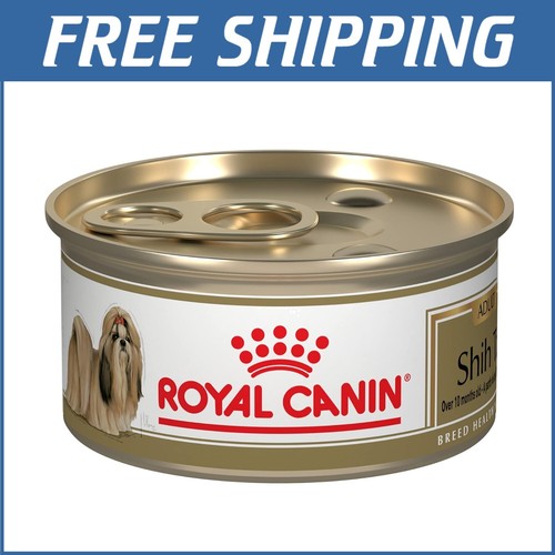 24-Pack Shih Tzu Adult Wet Dog Food - Delicious Loaf in Sauce for Picky Eaters