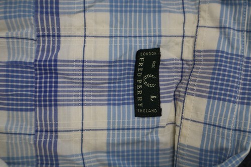 FRED PERRY CAMICIA COTONE DONNA TG. L WOMAN COTTON SHIRT CASUAL VINTAGE - Foto 8 di 9