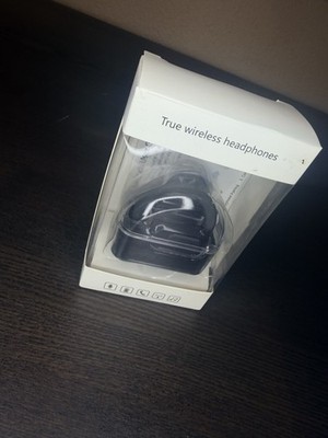 True Wireless Bluetooth In-Ear Earbuds Black Double Earpieces
