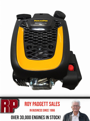 Poulan Pro Power Series 120cc Vertical Shaft Lawn Mower Engine -HK