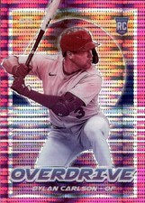 2021 Panini Chronicles Dylan Carlson #21 Overdrive Pink Pulsar St. Louis 4E