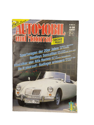 Automobil und Motorrad 8 von 1985 - Roadster Speedster Torpedos Bentleys Alfa