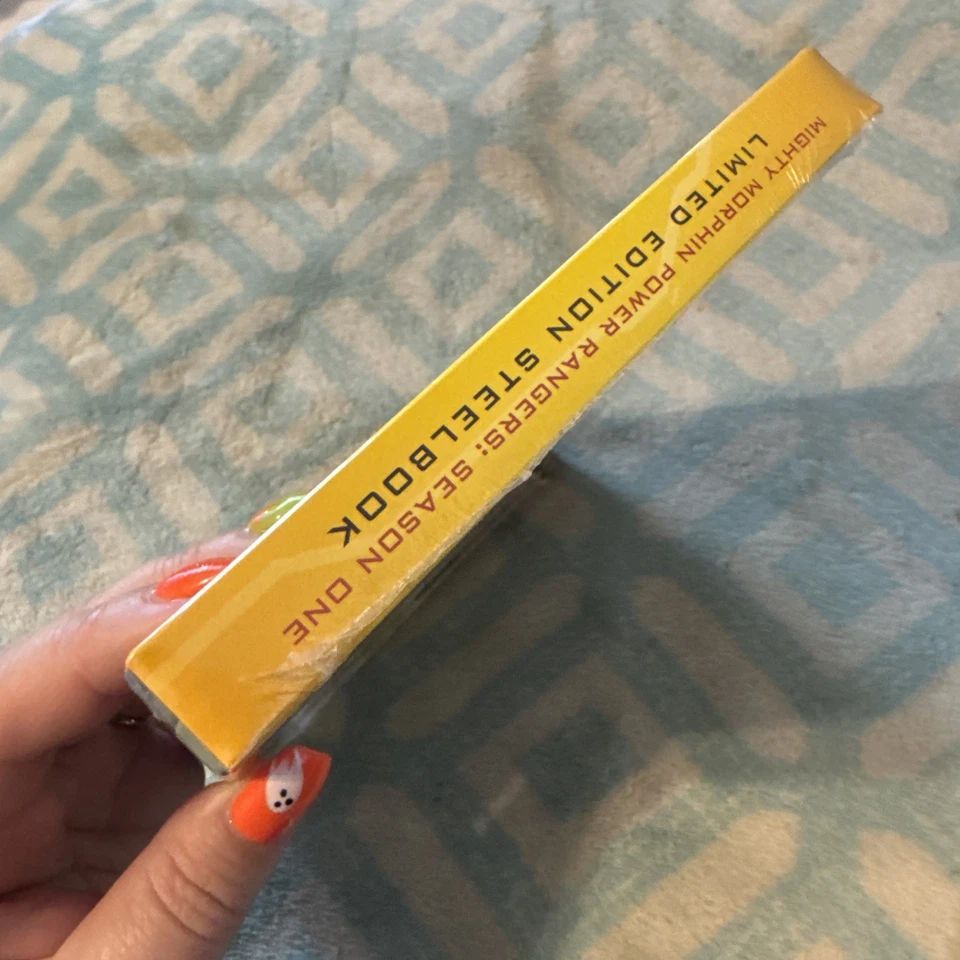 Mighty Morphin Power Rangers Season 1 Steelbook DVD Black Ranger / NEW - SEALED - Image 4 of 4