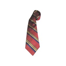 polo Ralph Lauren, red regimental repp-stripe silk tie