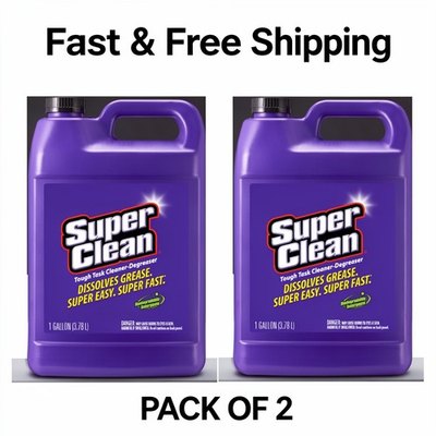 #ad Super Clean Tough Task Cleaner Degreaser 1 Gallon 128 Fluid Ounces $14.99