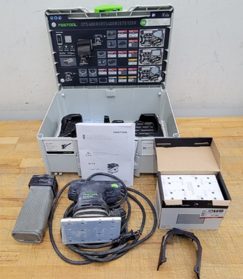 Festool Corded Belt Sander RTS 400 REQ-Plus 567054 W/ Case - USED