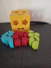 Playskool Form Fitter Shape Sorter Toy with 18 Shapes Vintage Complete - 1981