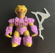 Battle Beasts #59 King Cobra Complete Fire Rub & Weapon Takara Vintage