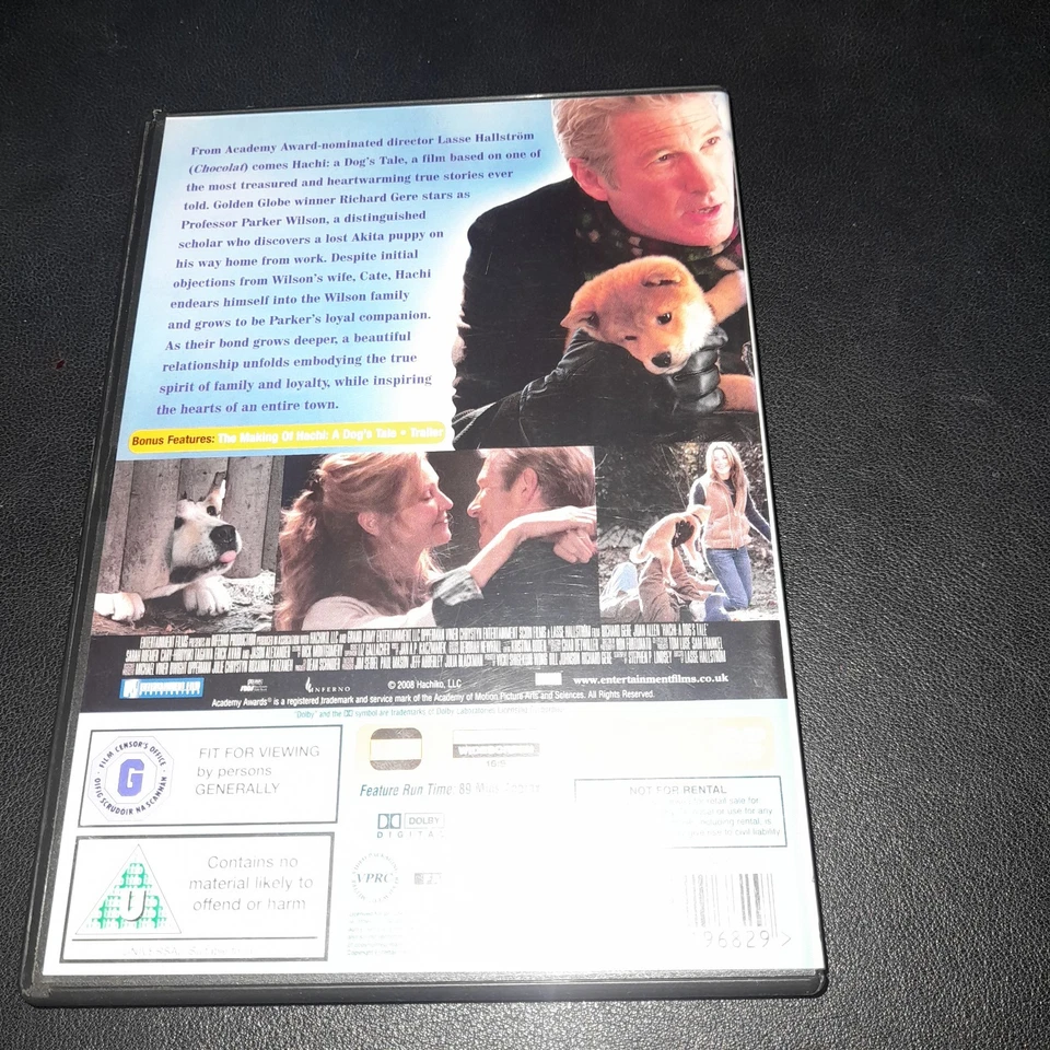 Hachi - A Dog's Tale (DVD, 2010) - Image 2 of 3