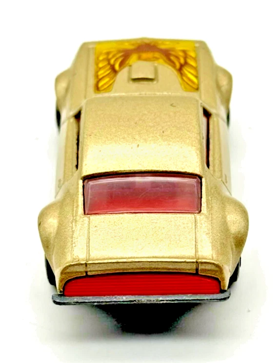 Matchbox Lesney Superfast MB16 gold Pontiac Firebird Mint in PVC Display - Image 4 of 4