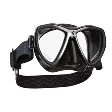 ScubaPro Synergy Mini Dive Mask with Comfort Strap Black Silver