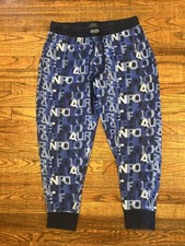 Polo Ralph Lauren Pajama Pants Men Large Cotton Sleepwear Preppy Polo AOP