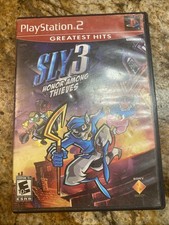 Sly 3 Honor Among Thieves Greatest Hits PS2 Tested Case & Disc No Manual