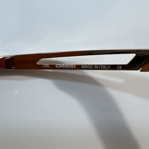 Vintage Carrera Erie Sonnenbrille goldfarben mit grünen Gläsern 120 0000 6208 - Bild 5 von 5