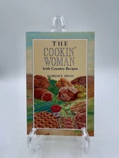 Vintage 1992 The Cookin' Woman Irish Country Recipes Cookbook Florence Irwin PB