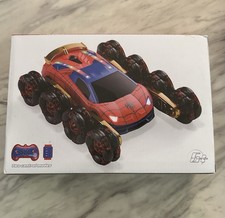 Spider RC Stunt Car for kids Rechargeable 360  Flip Light Spray Remote Control