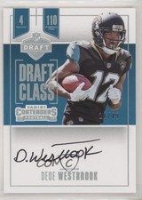 2017 Panini Contenders Draft Class RPS 11/49 Dede Westbrook #DC-DW Auto 00w9