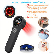 Professional Cold Laser Device NIR Light 1760mW Physical Therapy For Pain Relief
