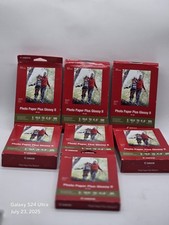 Lot of 6 Packs - Canon Plus Glossy II Model PP-301 Inkjet Photo Paper 500