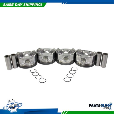 #ad DNJ P187 Standard size Complete Piston Set For 08 09 Dodge 2.4L DOHC $217.54