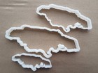 Jamaica Country Map Shape Cookie Cutter Dough Biscuit Pastry Fondant Sharp