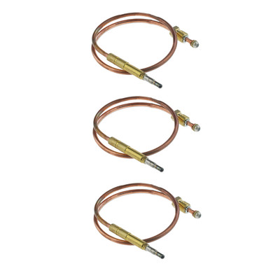 3er Pack Thermoelemente 019218 - Gasgrill Ersatz, 450 mm Länge, passend für G91B & S