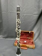 Vintage R. Malerne Paris Standard Wooden Bb Clarinet