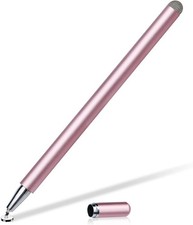For iPhone 15/16/17/Plus/Pro/Pro Max/Air - Pink Stylus Touch Screen Pen Fiber
