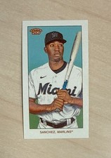 JESUS SANCHEZ - 2022 Topps 206 [Base] - Wave 4 - #89 - MIAMI MARLINS