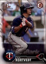 2016 Bowman Draft #BD101 Ben Rortvedt - BB