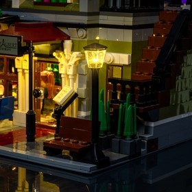 Light Kit for LEGO&reg; Parisian Restaurant #10243