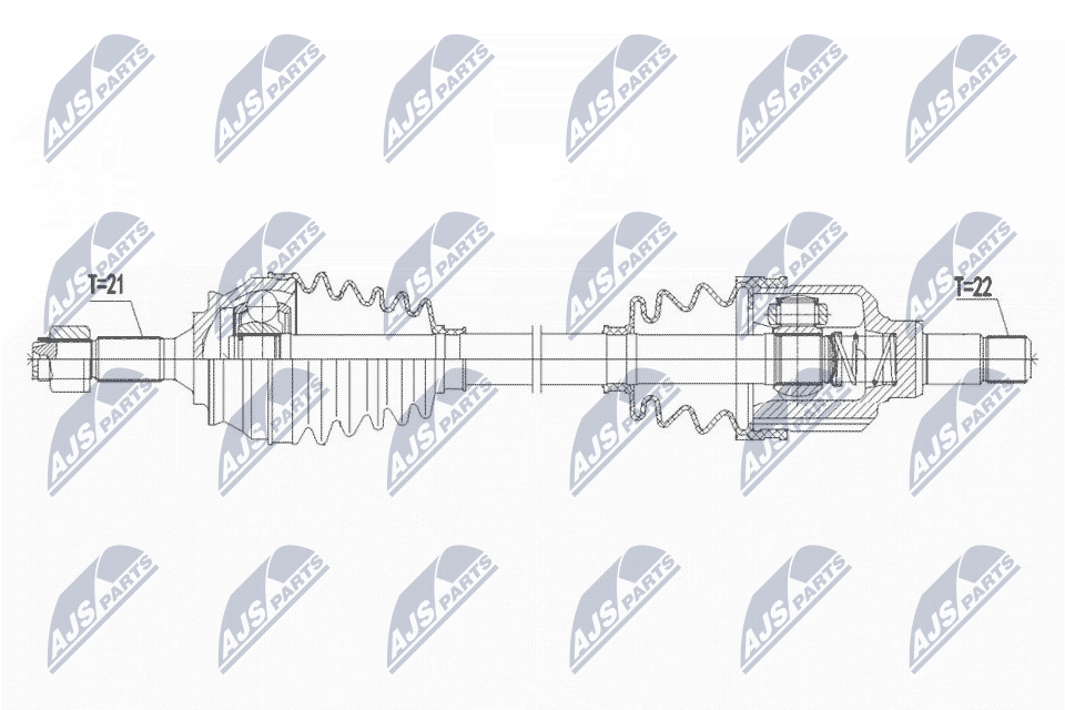 Fits NTY NPW-PE-075 DRIVESHAFT ⭐UK Stock⭐ - Image 10
