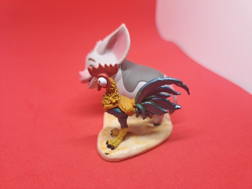 Disney Moana Pua Pig & Hei Hei Rooster PVC Toy - 第 2/6 張圖片