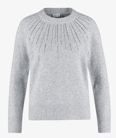 Gerry Weber Strickpullover Gr. 42 100€ Wolle Pullover Damenpullover Wollpullover