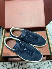 Loro Piana Tennis Walk Navy Blue Sneaker EU 4...