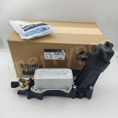 Aluminum Engine Oil Cooler Filter Housing For 11-16 Dodge Jeep Chrysler Ram 3.6L