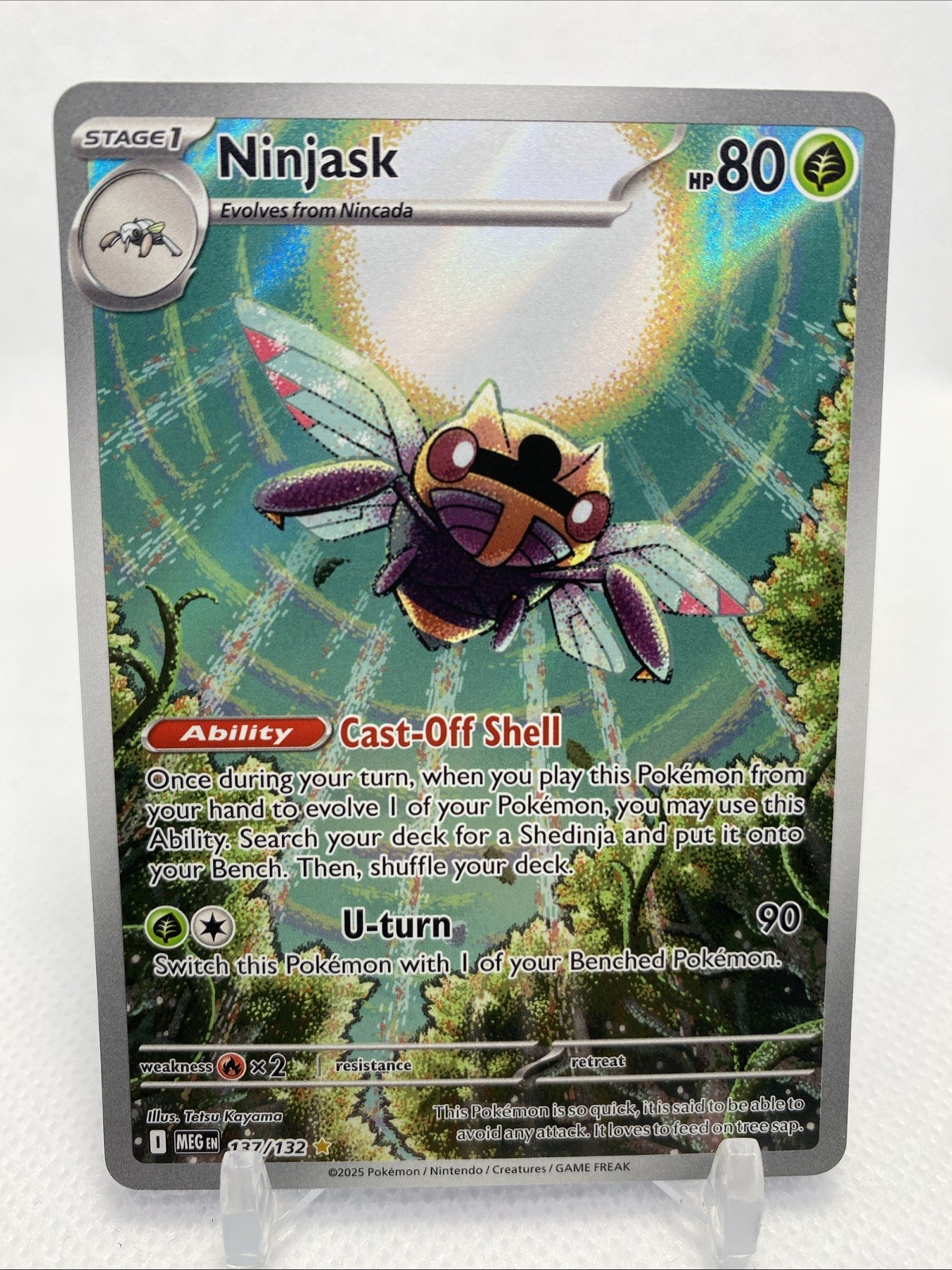 Ninjask 137/132 Me01: Mega Evolution Holo