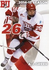 2014/15 Boston University Terriers - A.J. GREER
