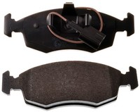 Vorderachse Denckermann B111313 Bremsbelagsatz, Scheibenbremse FüR Fiat