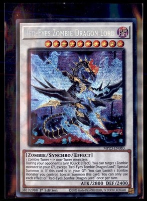 Yu-Gi-Oh! Red-Eyes Zombie Dragon Lord MP23-EN083 1st Edition