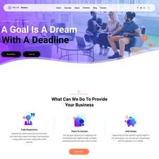 Business Service Website Design with Free VPS Web Hosting and Installation