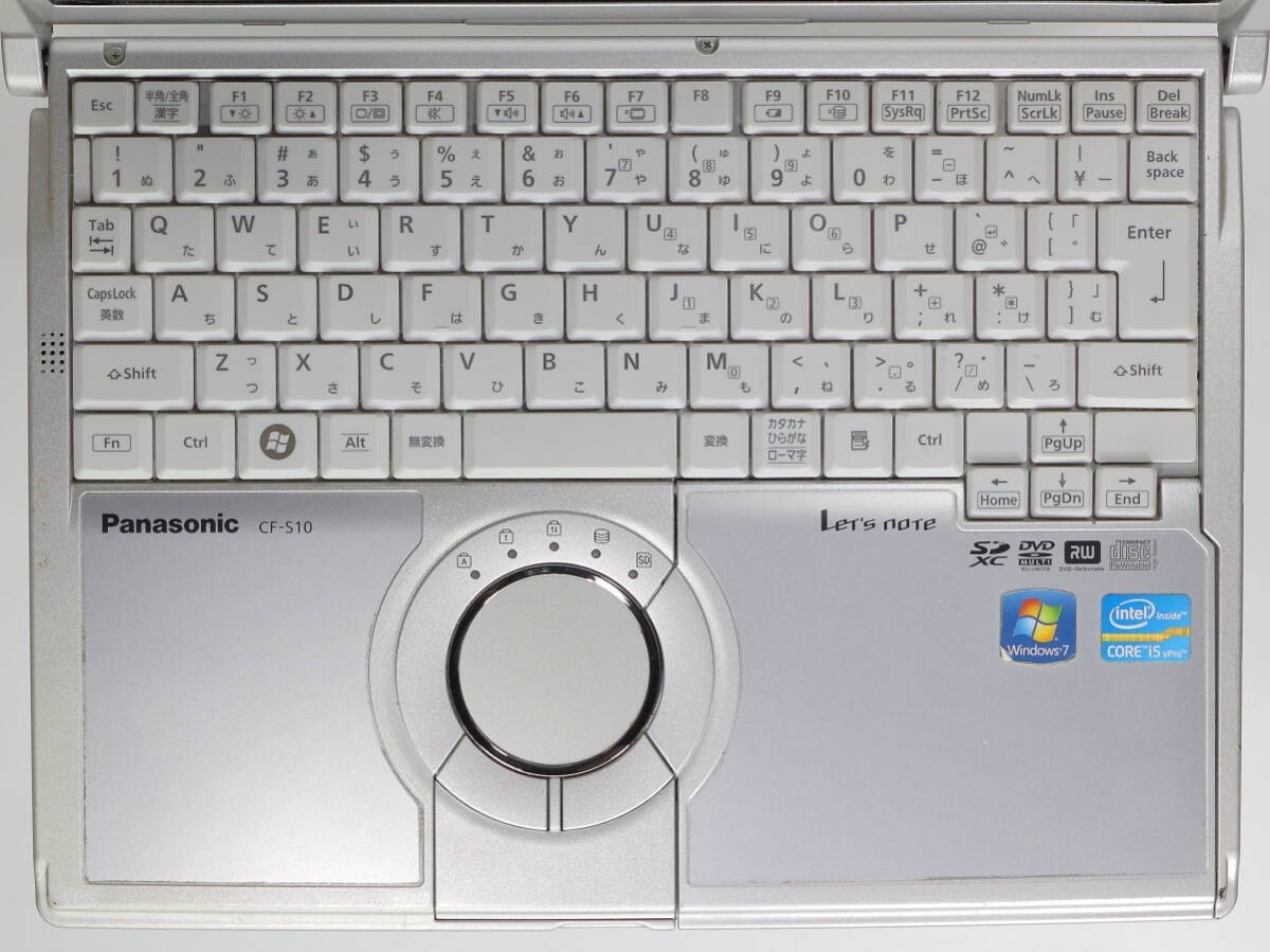 Panasonic Let's note CF-S10 Intel HDD 250GB 4GB Core i5 2.50GHz