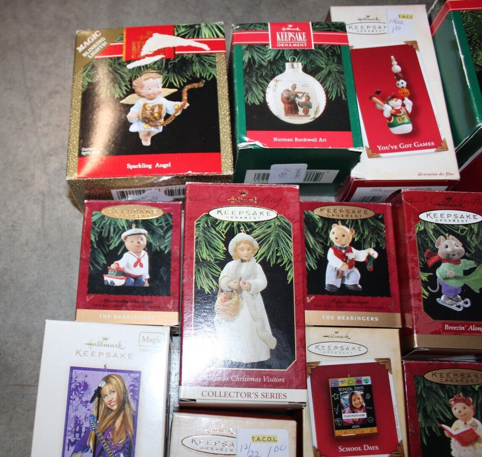 🎄🐶🐕🦮🐕‍🦺 Hallmark Keepsake LOT OF 21 VINTAGE Christmas ornaments eBay